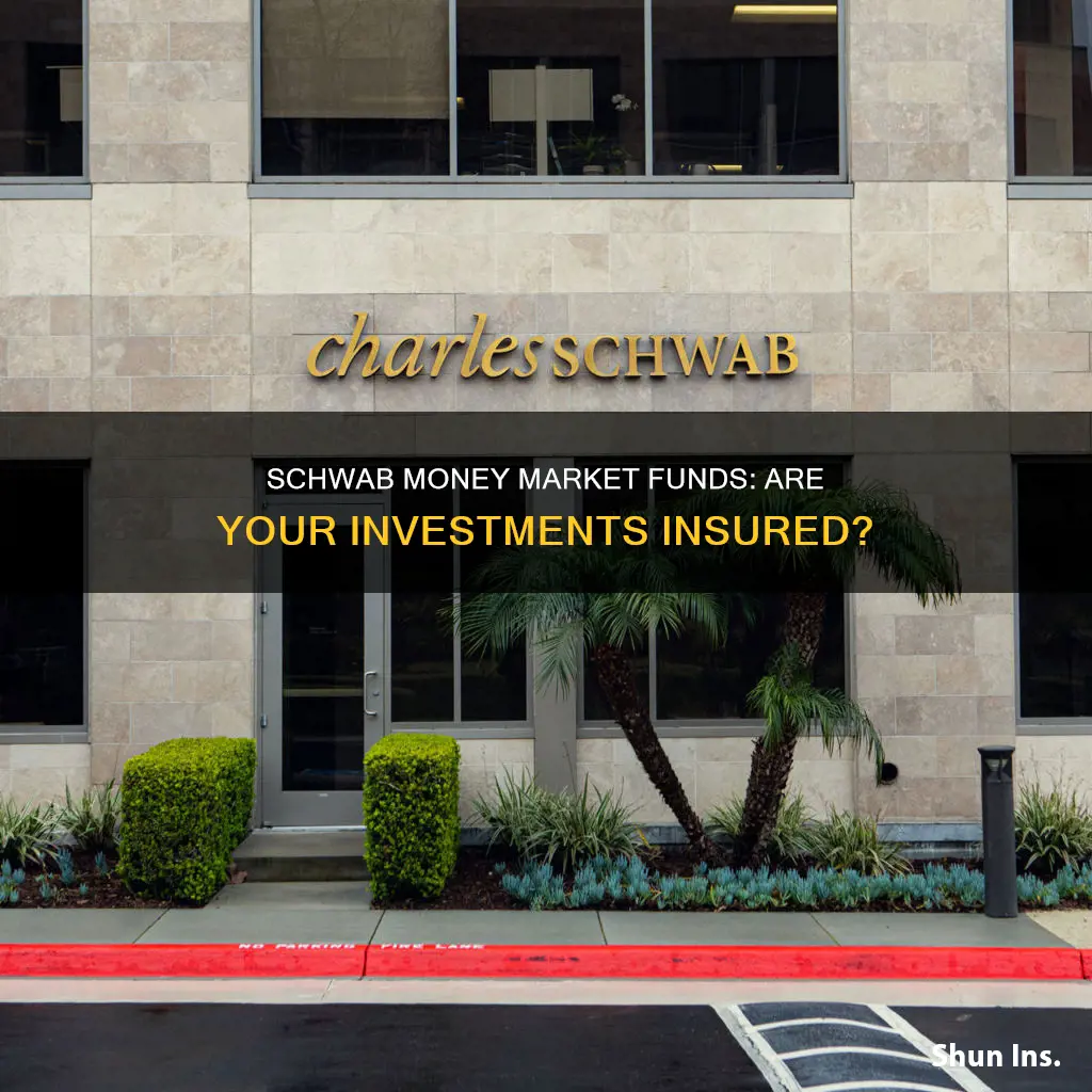 are schwab money market funds insured