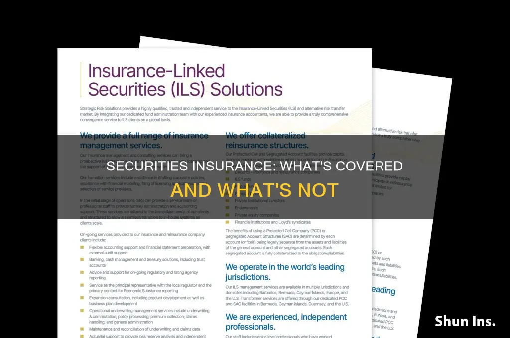 are securities insured