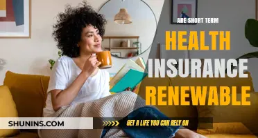 Can Short-Term Health Insurance Plans Be Renewed? Key Insights