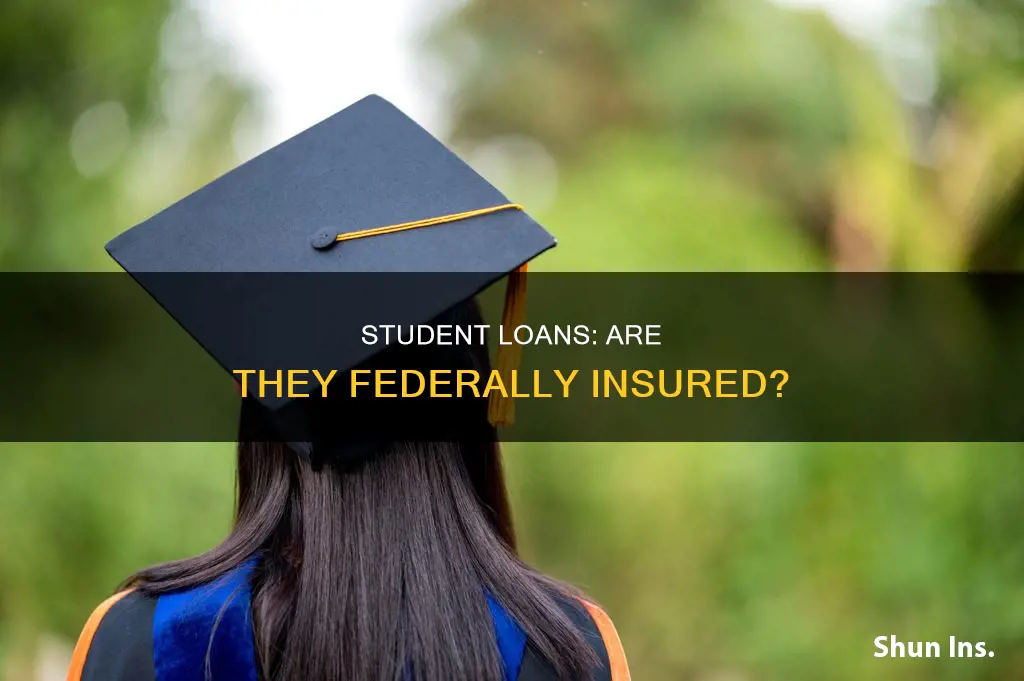 are student loans federally insured