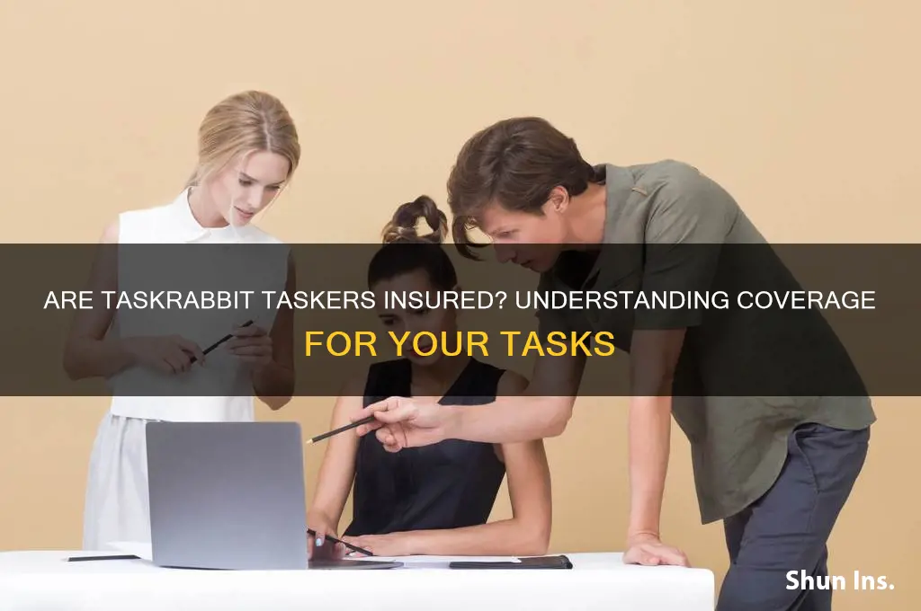 are taskrabbit taskers insured