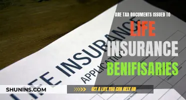 Tax Documents: Life Insurance Beneficiaries' Rights and Responsibilities