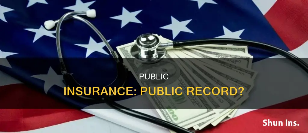 are the people on public insurance public record