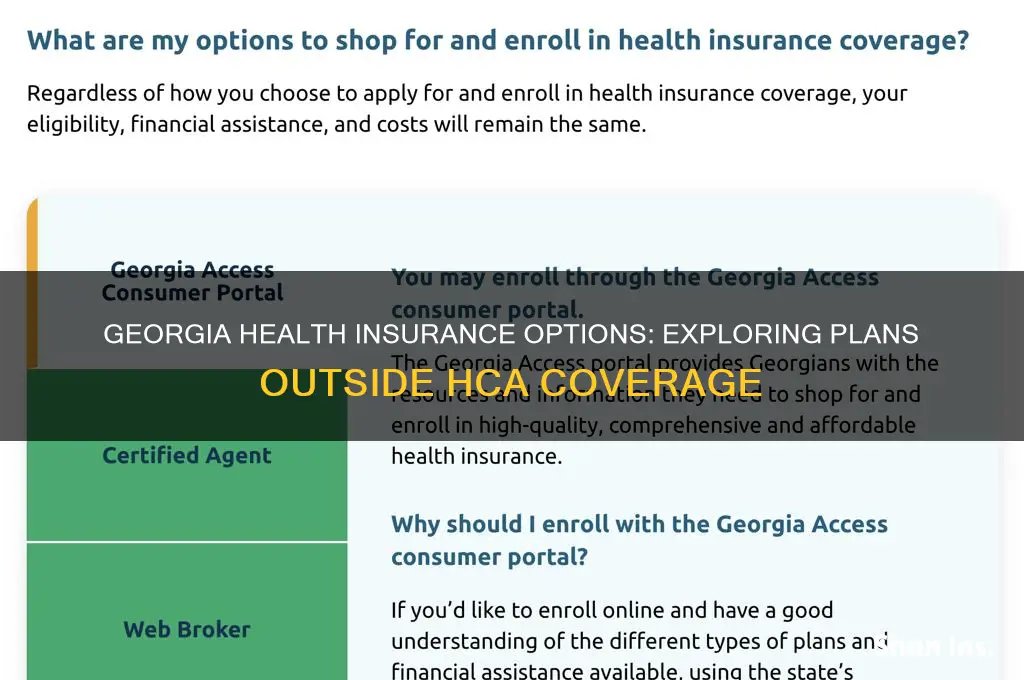 are their health insurance off the hca in georgia