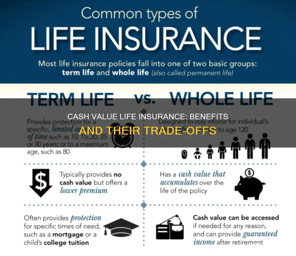 are there any advantages to cash value life insurance