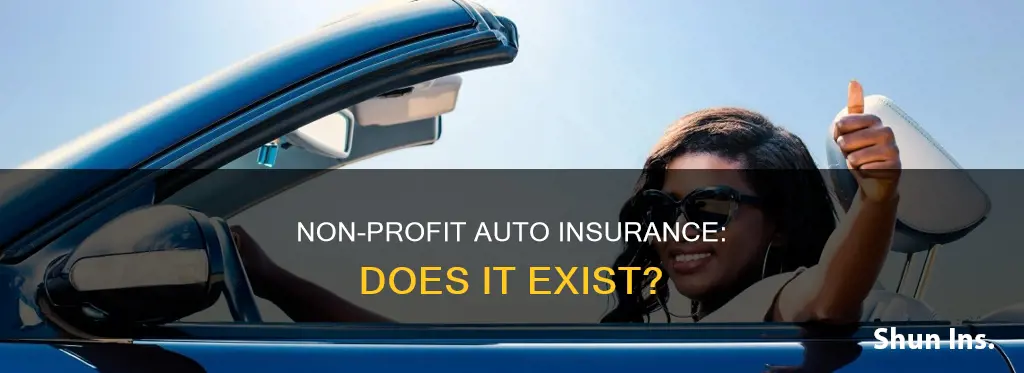 are there any non profit auto insurance companies