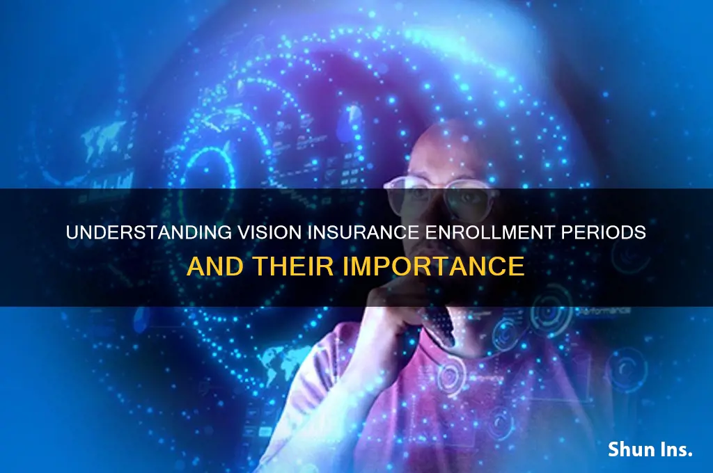 are there enrollment periods for vision insurance