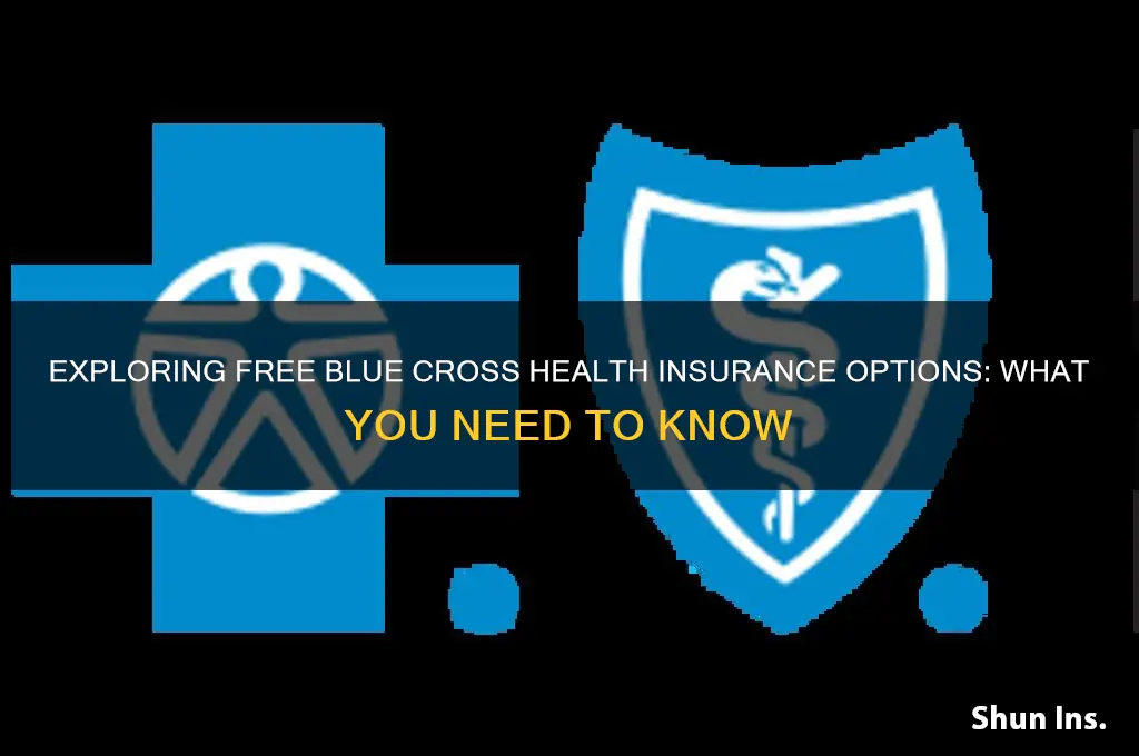 are there free blue cross health insurance