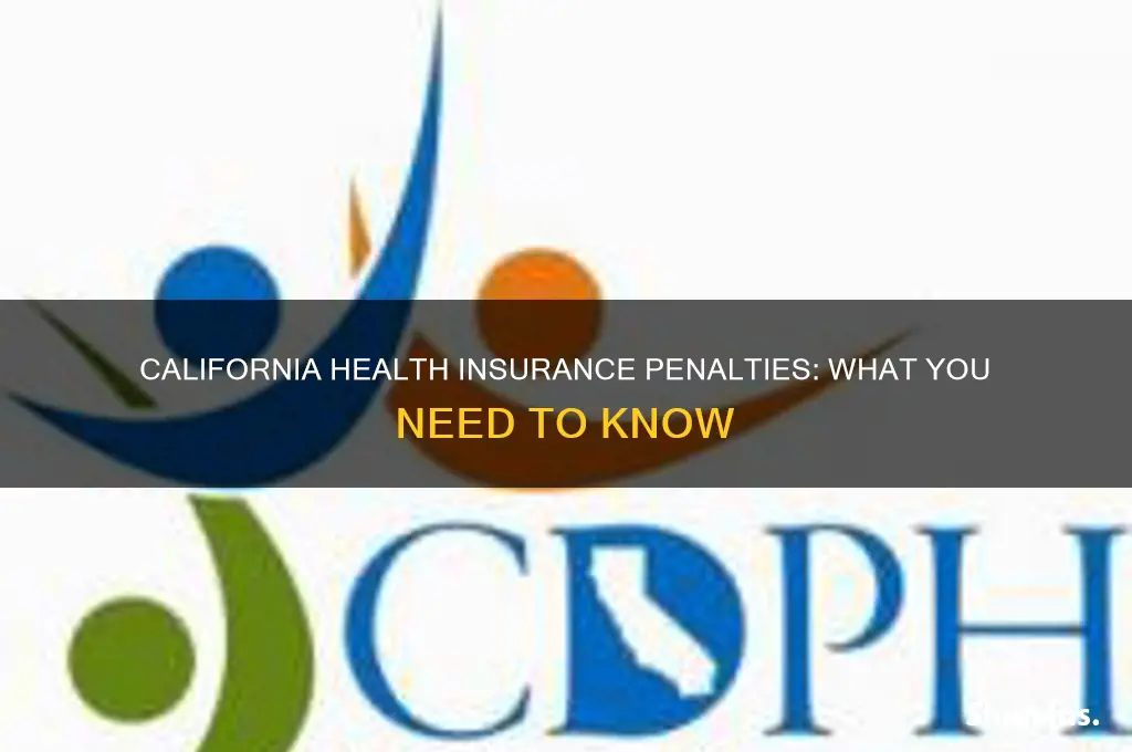 are there penalties for not having health insurance in california