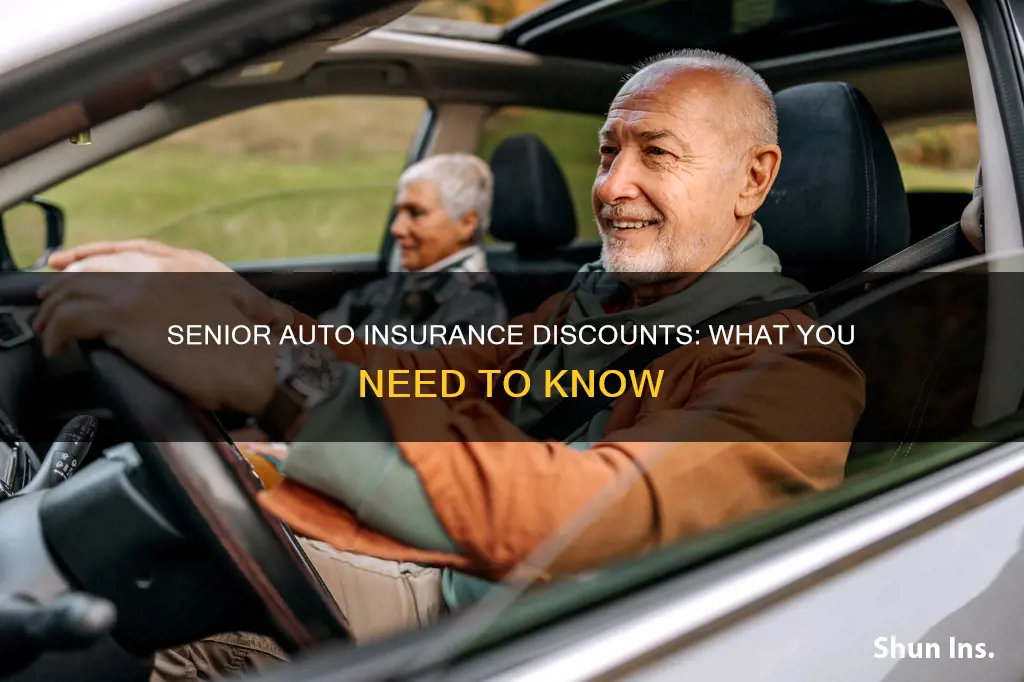 are there senior discounts on auto insurance