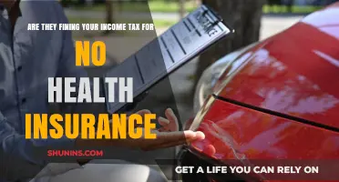 No Health Insurance? How It Impacts Your Income Tax Fines