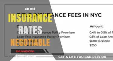 Title Insurance Rates: Can You Negotiate a Better Deal?