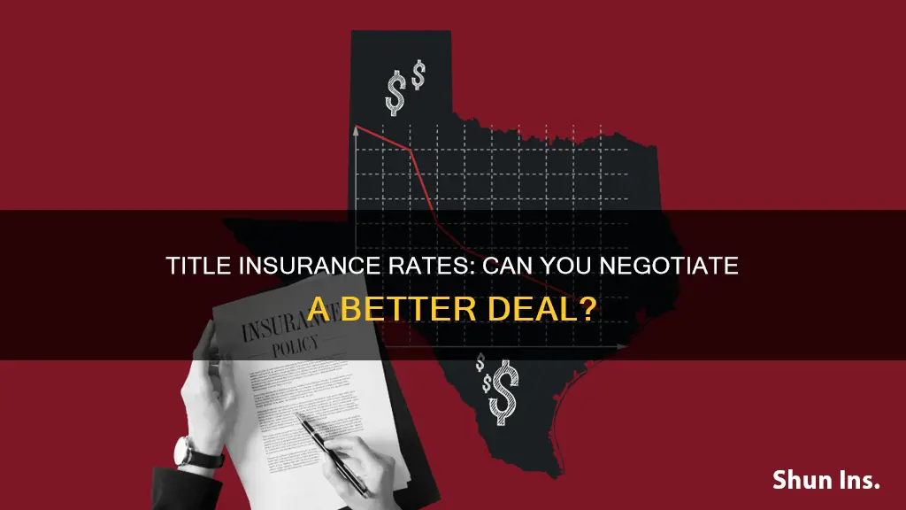 are title insurance rates negotiable