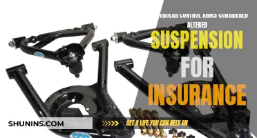 Tubular Control Arms: Altered Suspension Insurance Woes