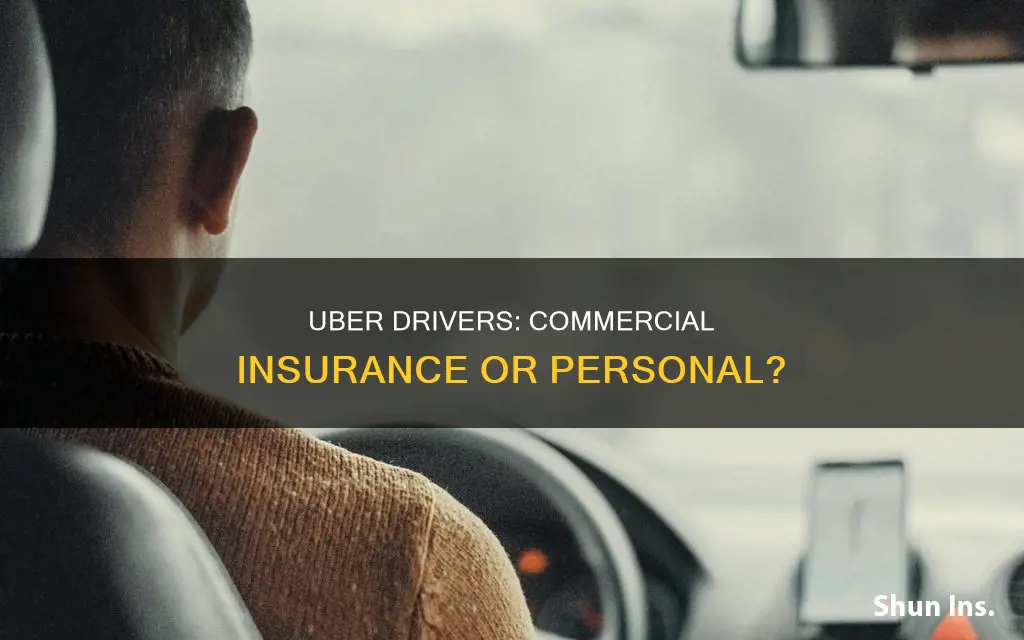 are uber drivers commercially insured