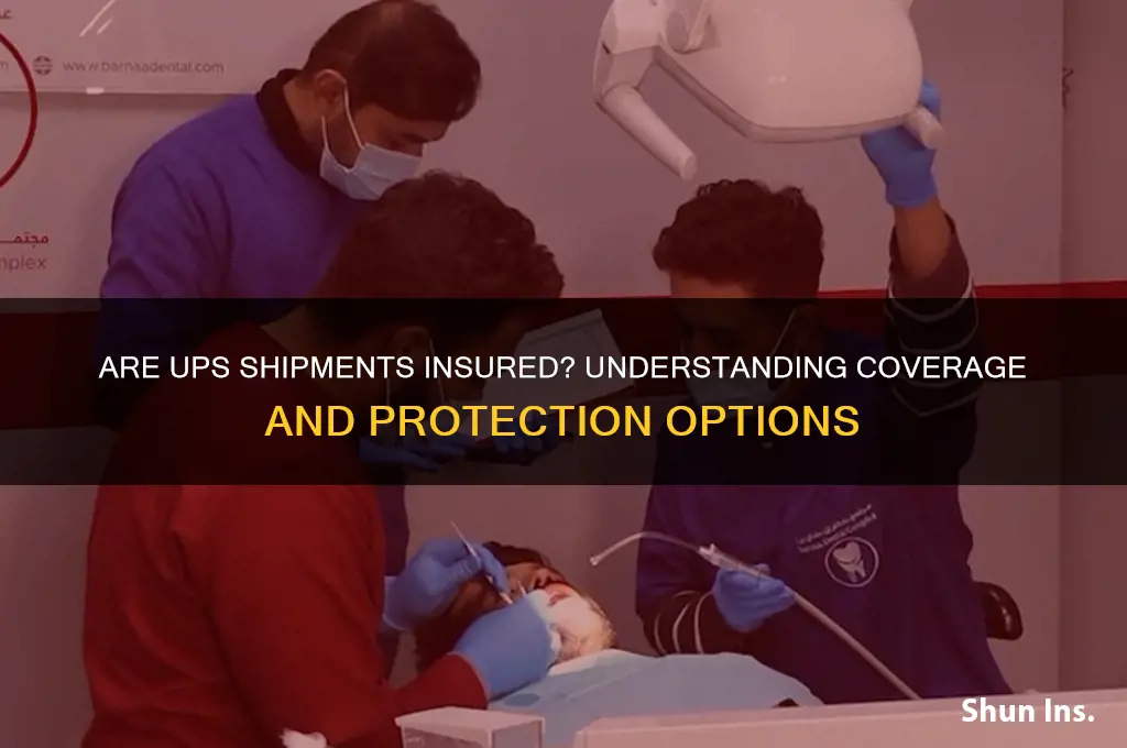 are ups shipments insured