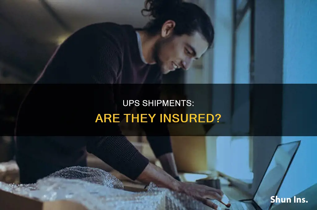 are ups shippments insured