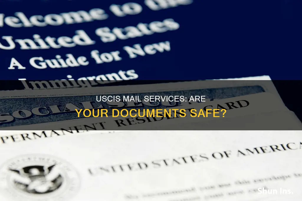 are uscis mails insured