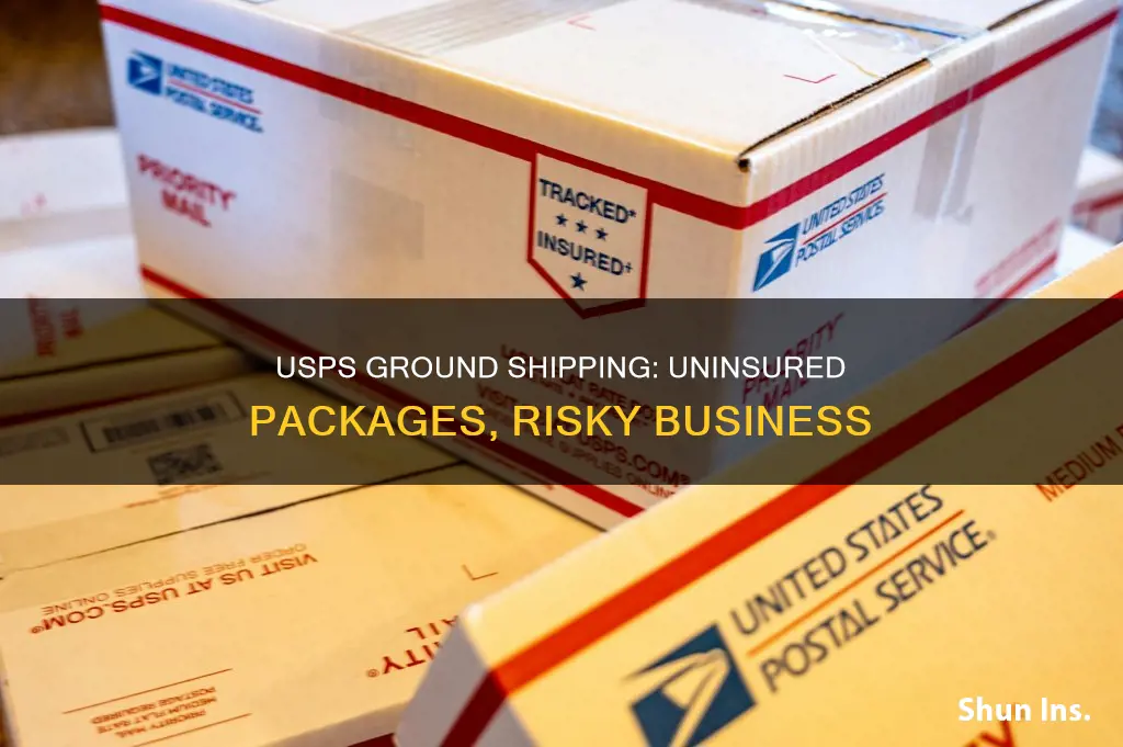 are usps ground service packages insured