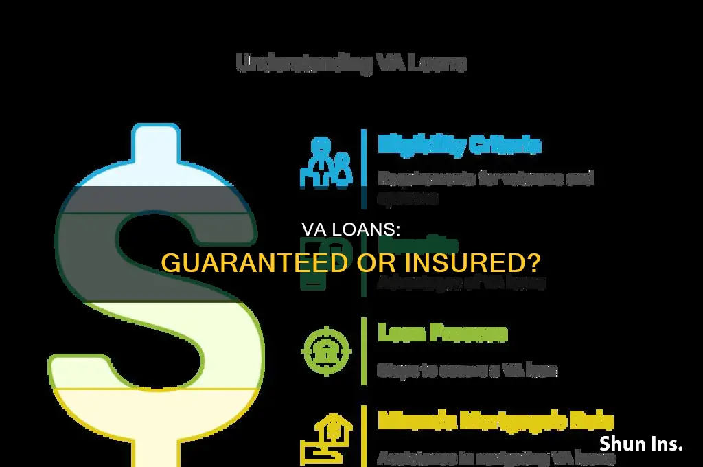 are va loans guaranteed and insured