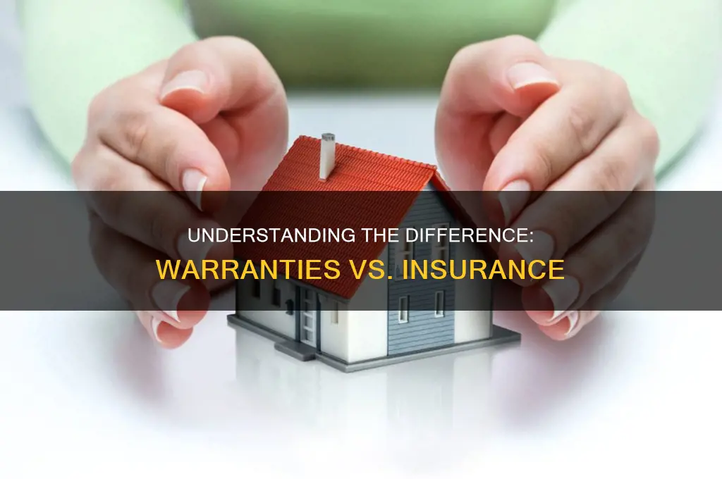 are warranties and insurance the same thing