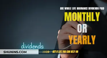 Whole Life Insurance Dividends: Annual or Monthly Payouts?