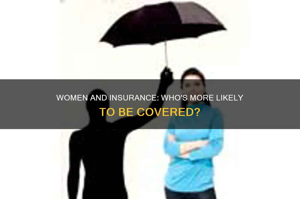 are women more likely to have insurance