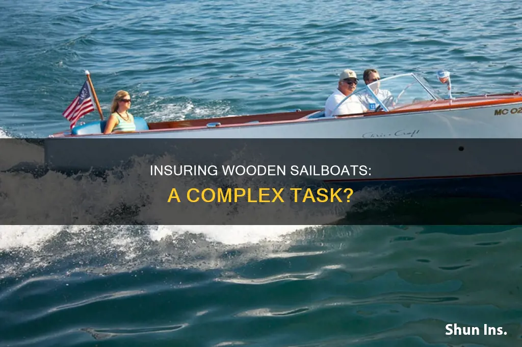 are wooden sailboats difficult to insure