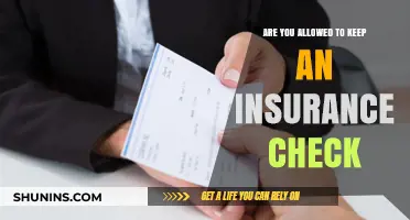 Keep or Return: Insurance Checks Explained