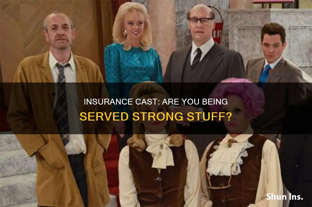are you being served strong stuff this insurance cast