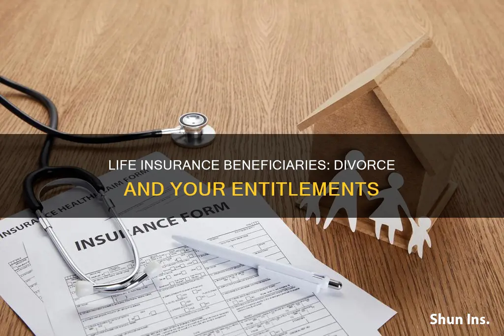 are you entitled to life insurance money after a divorce