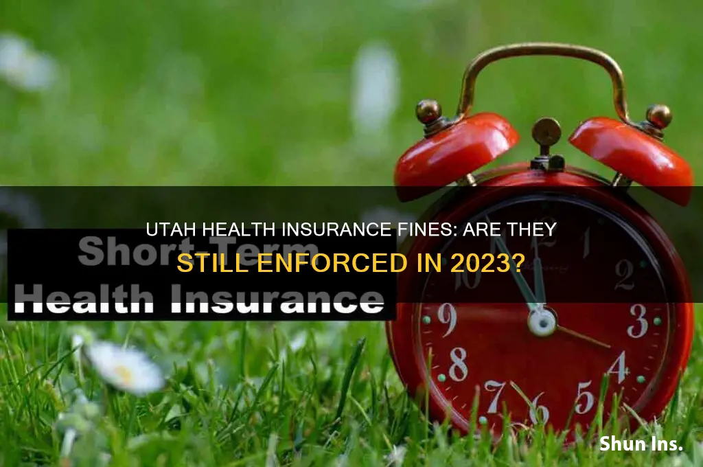 are you still fined for not having health insurance utah