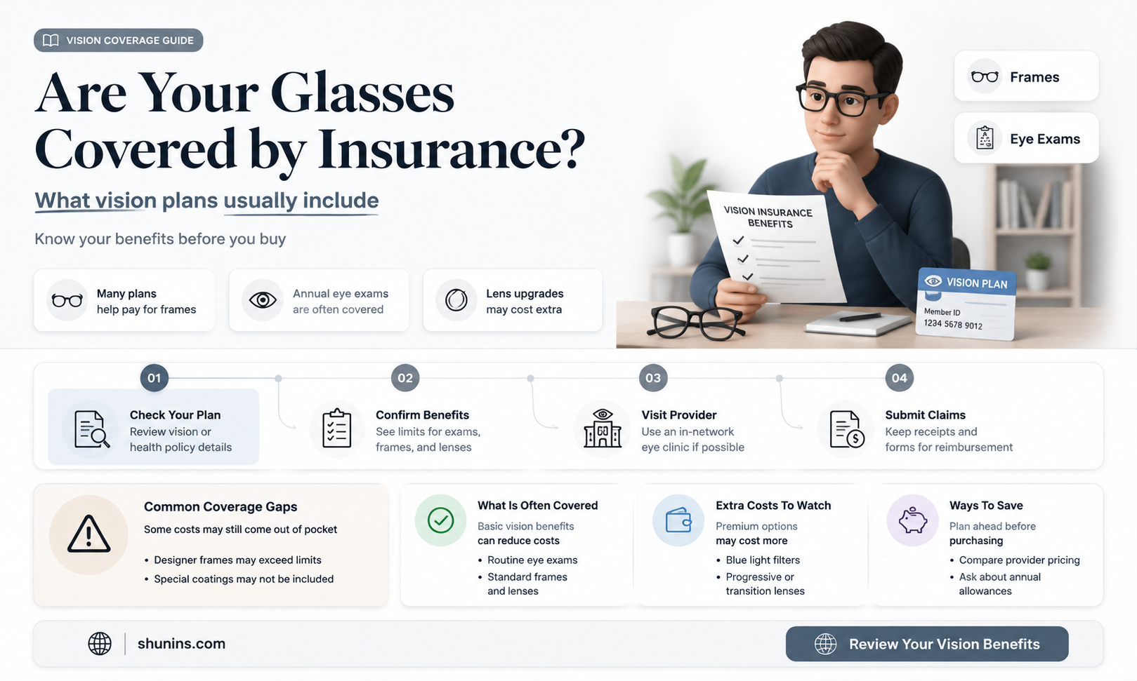 are glass frames insured