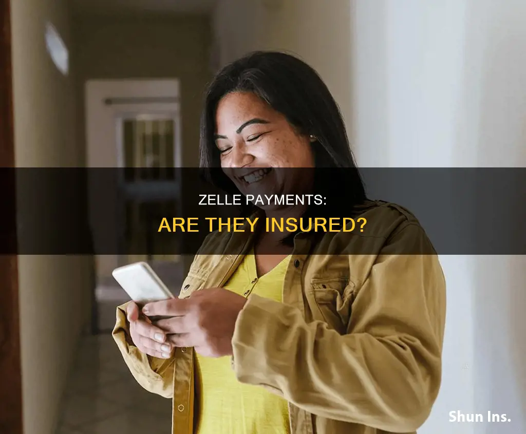 are zelle payments insured