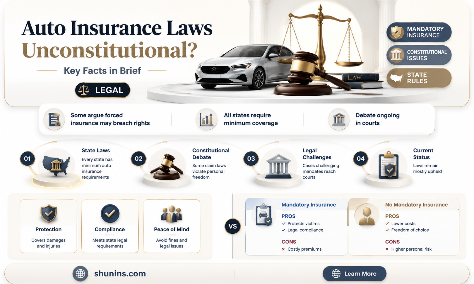 are auto insurance laws unconstitutional