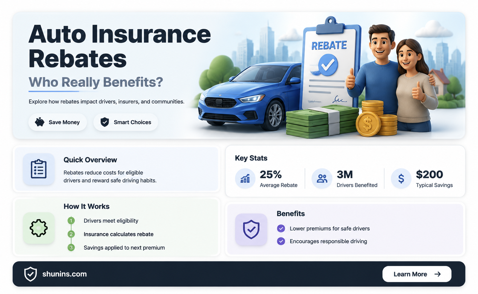 are auto insurance companies giving rebates