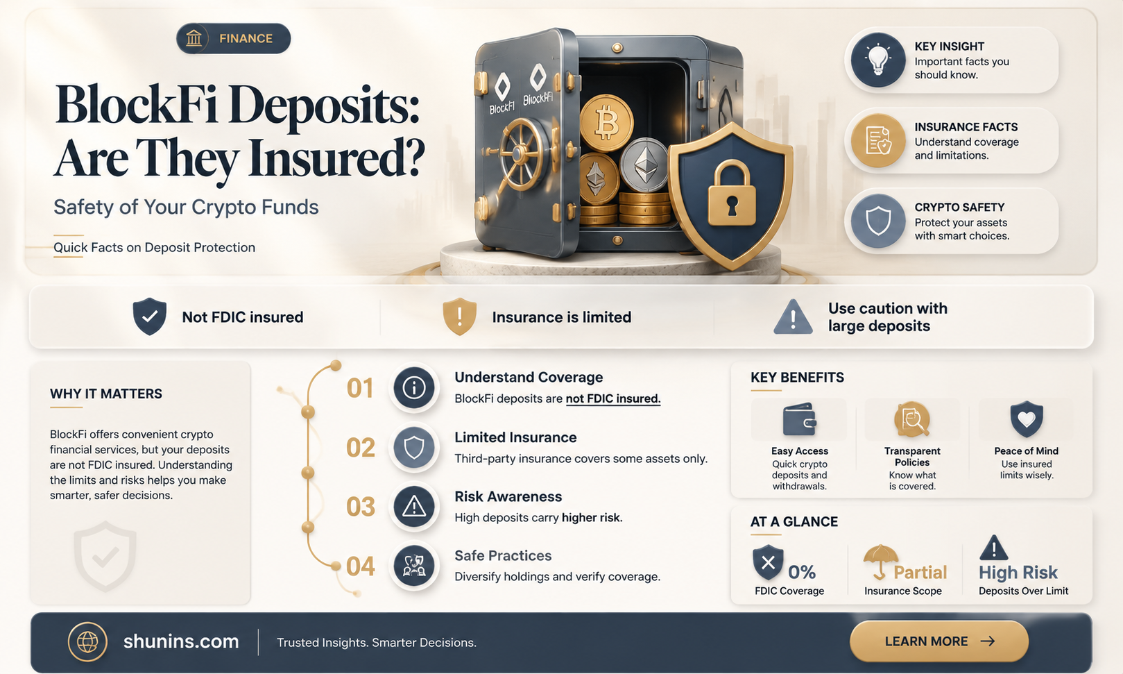 are blockfi deposits insured