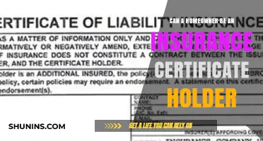Understanding Insurance Certificate Holder Rights as a Homeowner