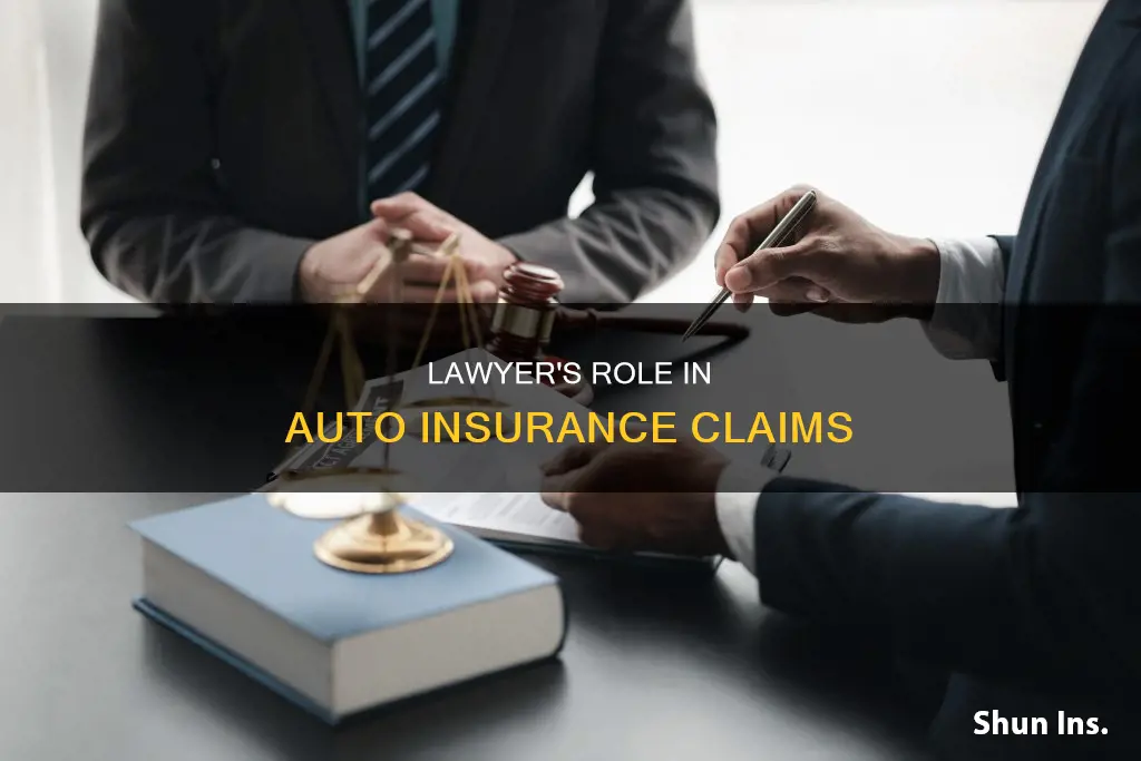 can a lawyer advise a client on auto insurance