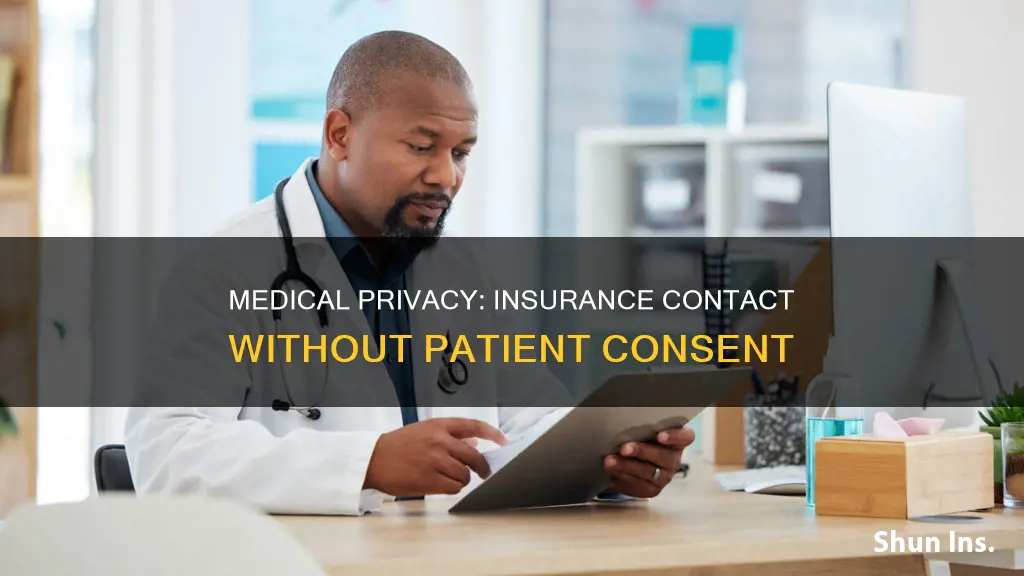 can a medical provider contact insurance without my permission