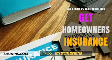 Deed Names and Home Insurance: Who's Covered?