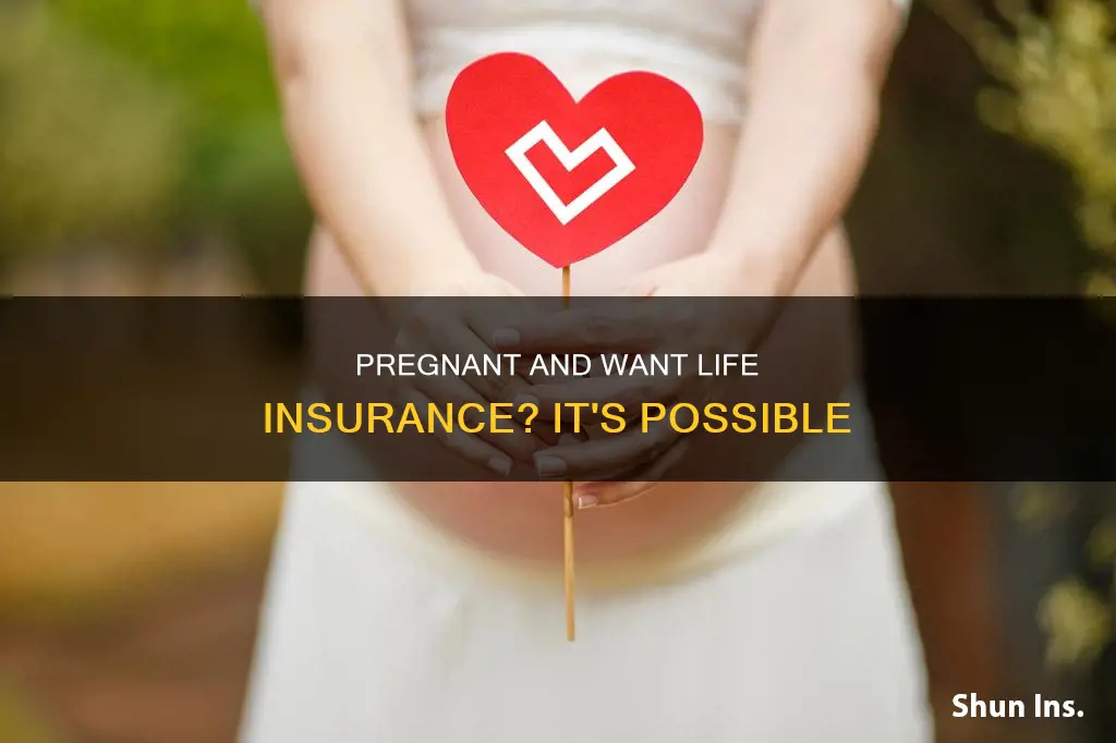 can a pregnant woman get life insurance