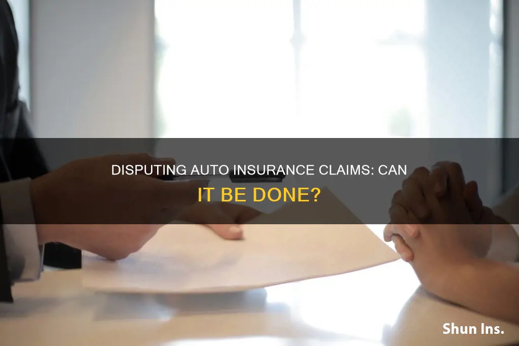 can an auto insurance claim be disputed after closure