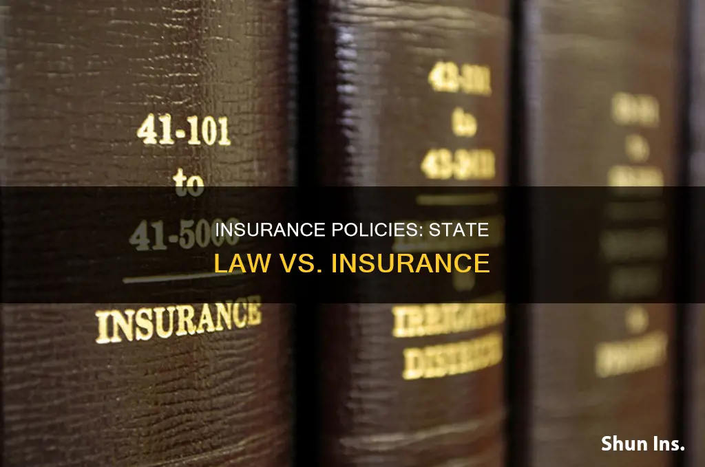 can an auto insurance policy supersede state law