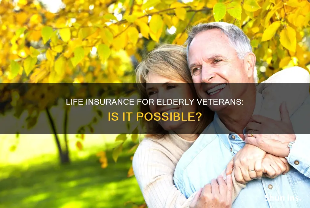 can an elderly veteran get life insurance