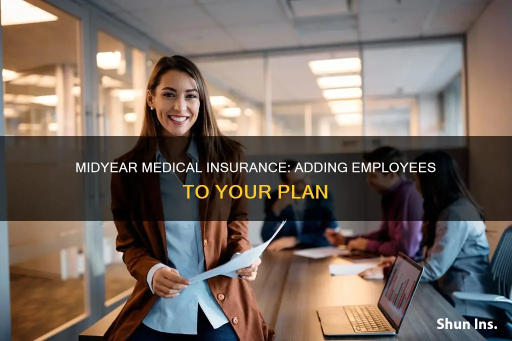 can an employee be pu on medical insurance midyear