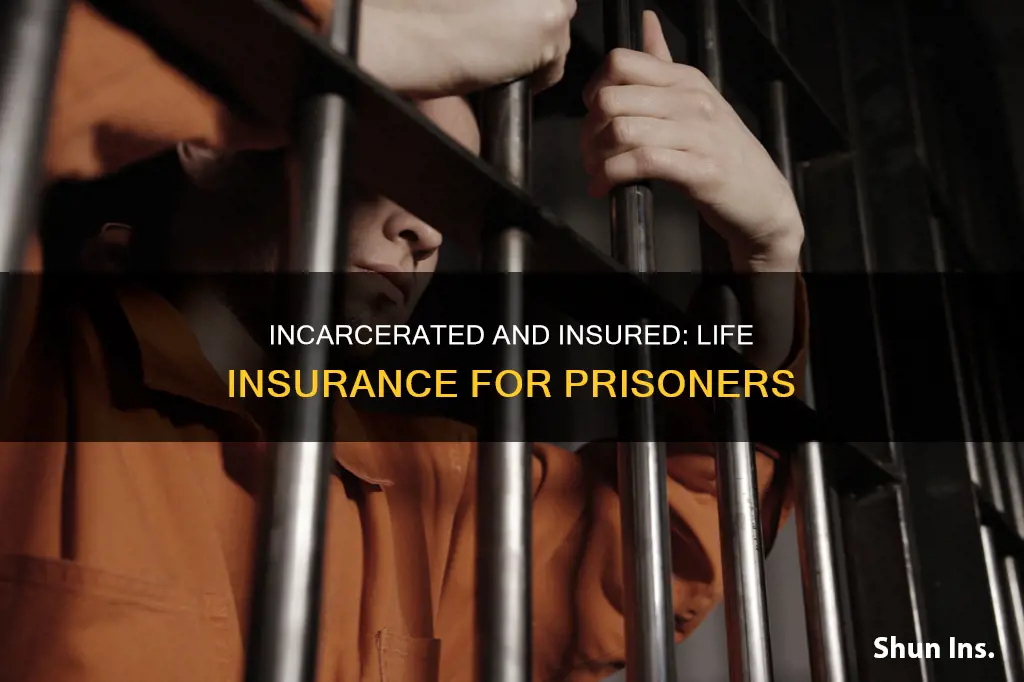 can an incarcerated person get life insurance