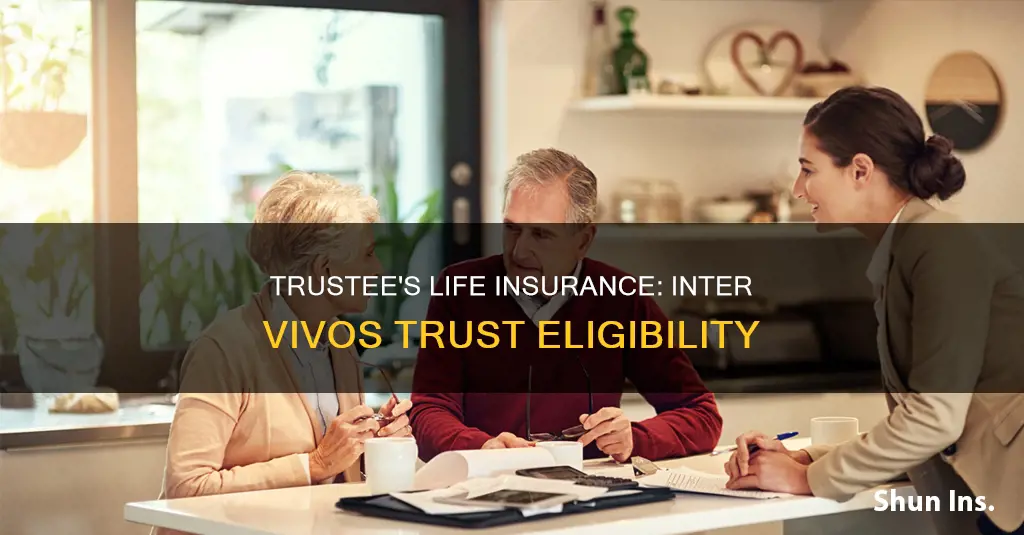 can an inter vivos trust receive the trustee