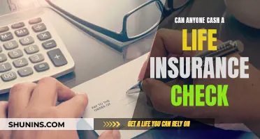 Who Can Cash a Life Insurance Check?