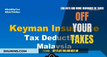 Auto and Home Insurance Tax Deductions